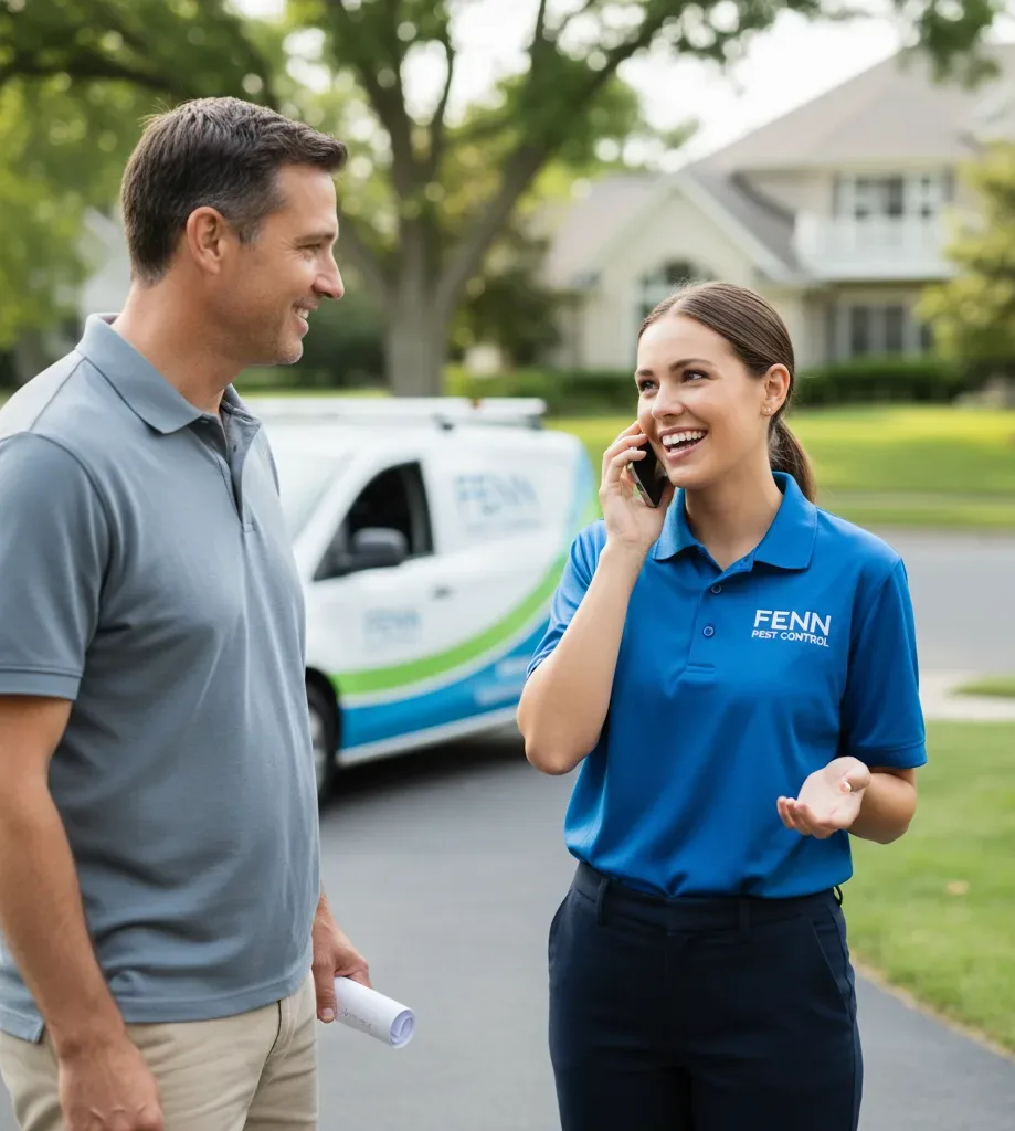 Fenn Pest Control customer support in Fremont